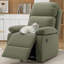 3-Position Padded Seat Upholstered Recliner with Adjustable Legrest and Backrest-1362813587