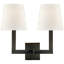 Chapman & Myers Square Tube Double Sconce-1395345560-1433764913