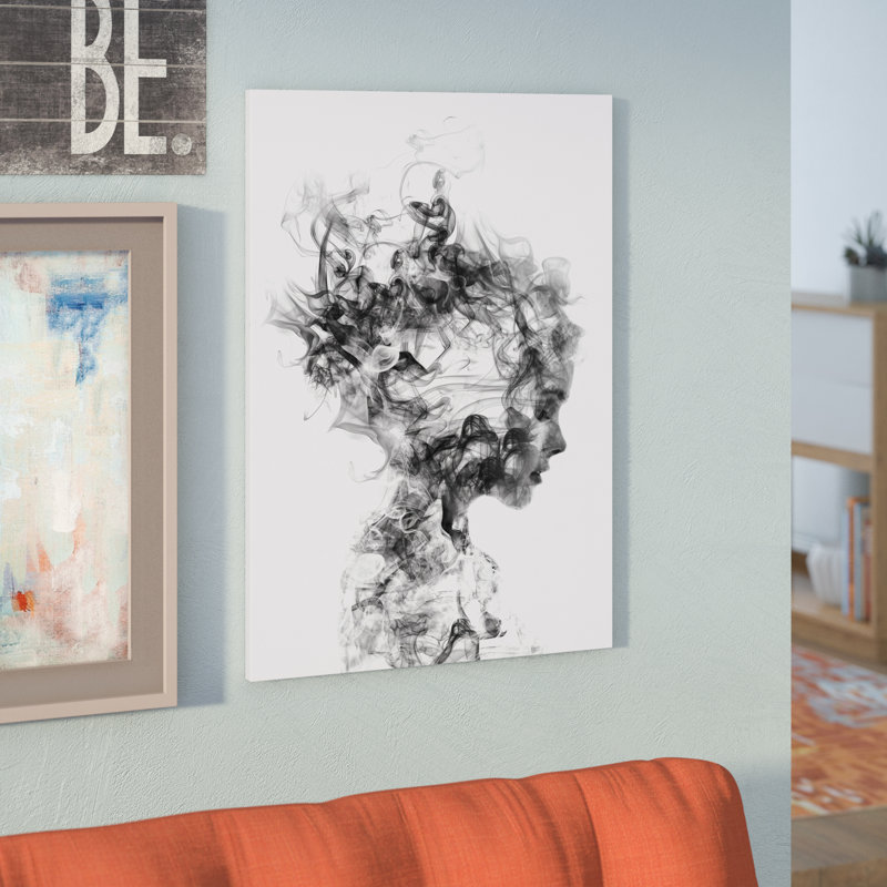 " Dissolve Me " by Dániel Taylor, Wrapped Canvas, No Frame, 26" H x 18" W