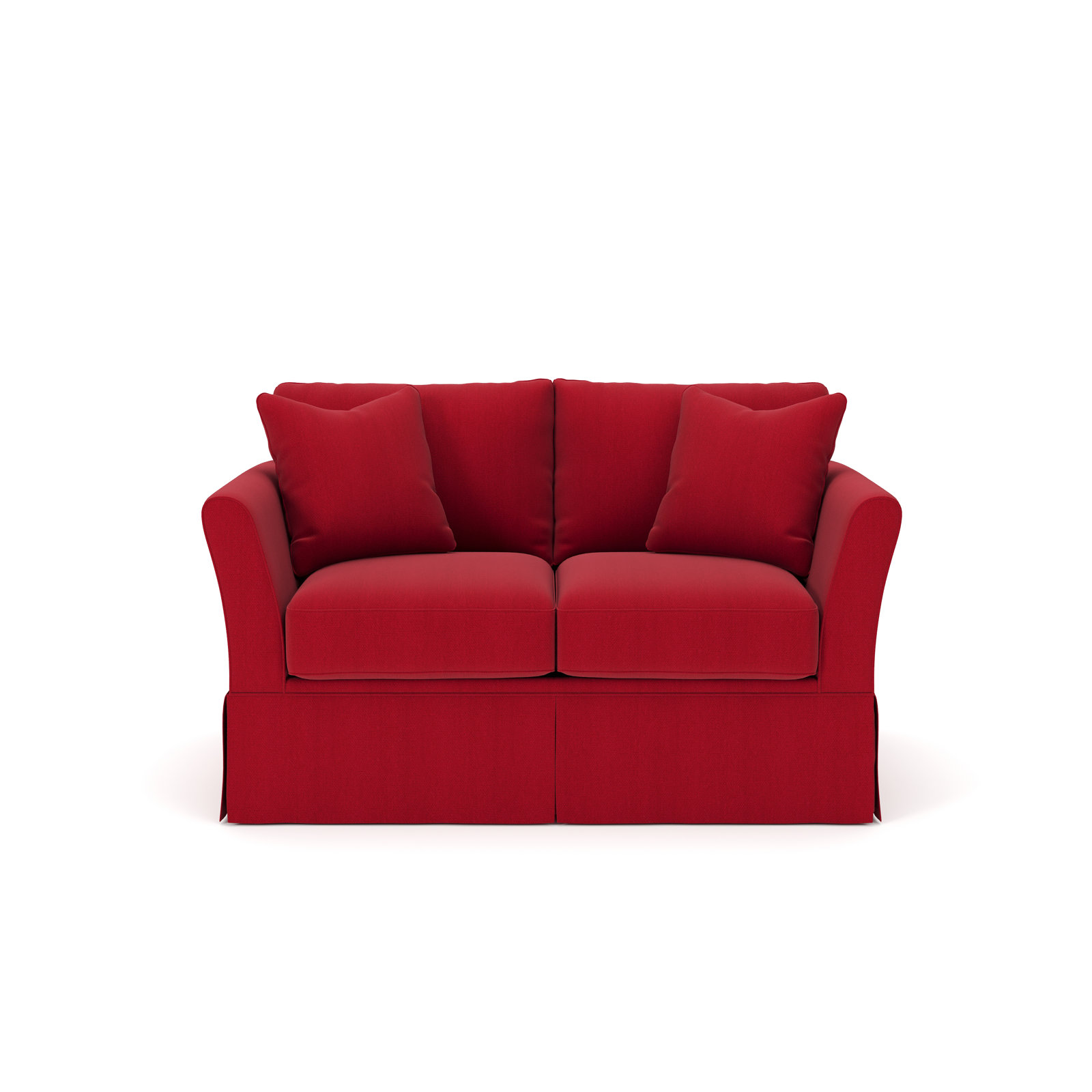 Shelby 60'' Upholstered Sleeper Sofa, Bayou Flame
