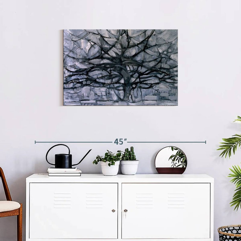 Gray Tree, 20" H x 30" W