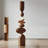 Brown solid wood abstract floor-standing decoration