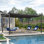 16 pi L 12 pi. Pergola en aluminium avec auvent