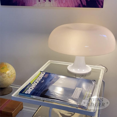 Lampe champignon rétro pour éclairage de chambre esthétique moderne pour chambre à coucher