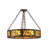 3 - Light Dimmable Drum Chandelier