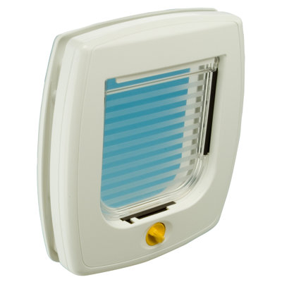 Ferplast Cat Door Swing 3 Universal Pet Door for Interior & Exterior Use