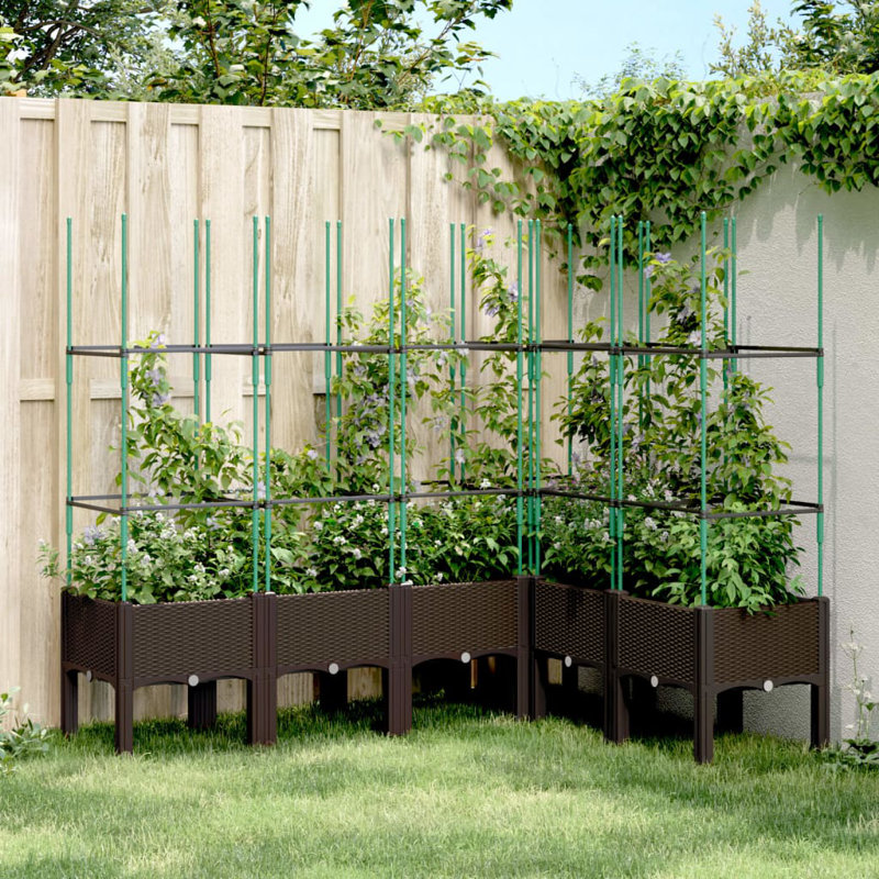 Hogarth Planter Box, Brown