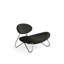 Meadow Lounge Chair, Black Painted Steel Frame-501329462-501329456