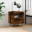 Mankin 40cm W Iron Bedside Table-1747101911