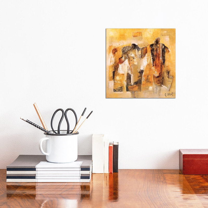 Mistique II by Corry Olthof - Wrapped Canvas Gallery-Wrapped Canvas Giclée, 30.48 cm H x 30.48 cm W