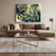 «Birds Rainbow Lorikeet», art mural sur toile bleue-1082640408