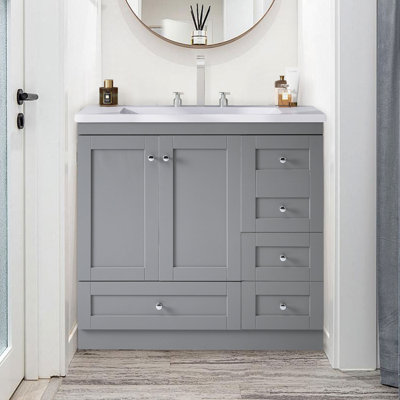 35'' Single Bathroom Vanity Base Only