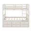 Lit superposé simple au-dessus de simple avec lit gigogne Jionnie Kids-1911933680