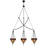 Larkfield 3 - Light Capri Unique/Statement Pendant