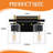 Bathroom Lighting Fixtures: 2-Light Bathroom Vanity Light Over Mirror with Clear Glass Shade, Wall Lamp for Mirror-92982136-86851828