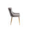 Noa 49cm H Velvet Upholstered Metal Parsons Chair-358408097-358408096