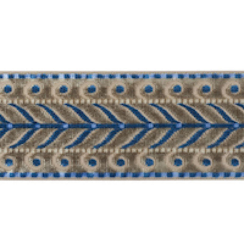 Marion Velvet Tape, Taupe