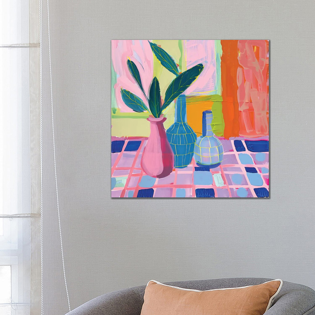 Matisse Reverie Abstraktes Stilleben von Sasha Robinson - Galerie-verpackte Leinwand Giclée