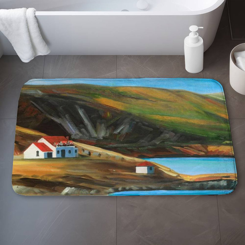 Agenor Microfiber Non-Slip Bath Mat
