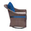 Fauteuil oscillant d'extérieur en osier Adale-805016115
