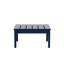 Table basse d'extérieur carrée en PEHD Joubert-1705929110