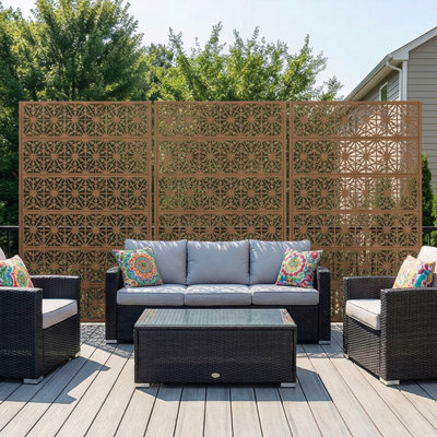 Outdoor Metal Privacy Screen