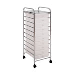 10 Drawer Storage Organizer Cart