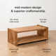 Farrison Solid Wood Coffee Table
