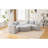 Grey Boneless - Combined With Customizable Shape, Curved Modules, And Comfortable Seating For Relaxing Sectional Unique Ample Seating, Soft Fabric-912797759-912797758