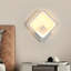 Square 30cm LED Aluminium Wall Light-410372502