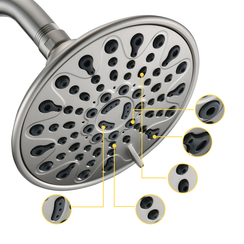 All-In-One Kit with Rough in-Valve, Brushed Nickel