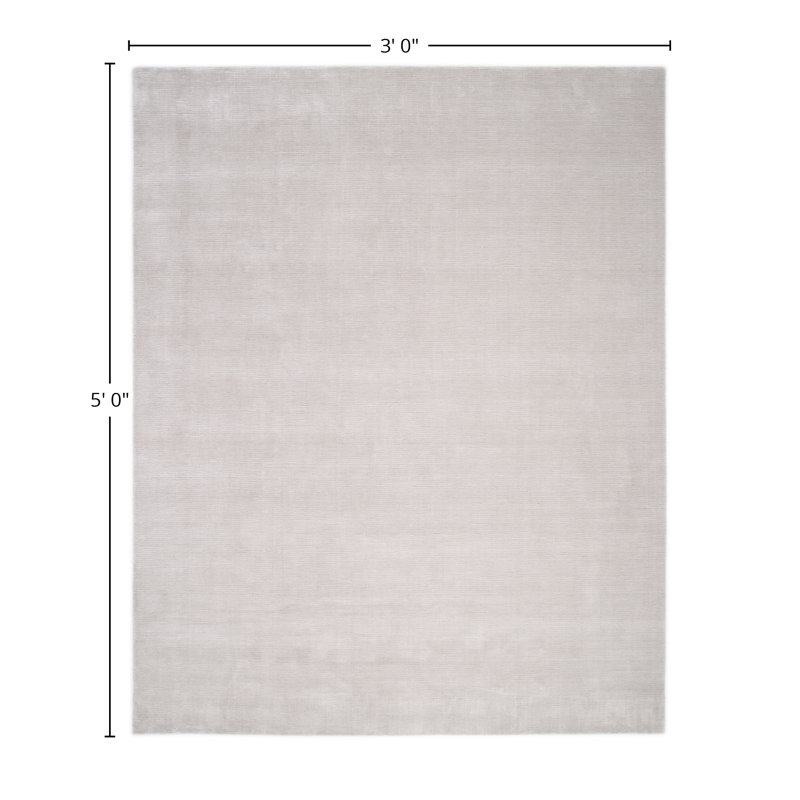 Lodhi Area Rug in Mist, Rectangle 3' x 5'