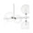 Deiter Largo 70’s Symmetrical Chandelier-88492606-131786159-131786154