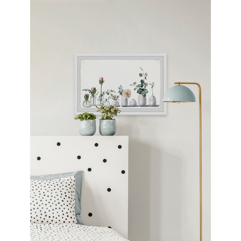 " White Simplicity " by Parvez Taj, 16" H x 24" W x 1.5" D