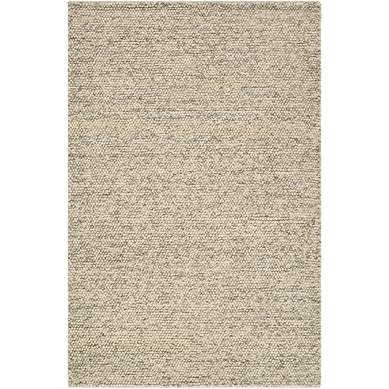 Moroccan Wool Hand Woven Area Rug, Taupe/Charcoal/Sandstone, Rectangle 153 x 230 cm