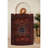 Premium 100% Cotton Area Rug, 31.5 x 47.2 Inches | Antibacterial, Non-Slip PVC Underside, 0.3 in Pile Height | Machine Washable, Durable Felt Base | Stylish Claret Red, Camel & Green Design for Home Decor-112936610