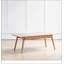 Table basse centrale 100% bois massif