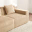 Canapé modulaire sans siège à 4 places - tissu velours côtelé, canapé Cloud, siège très profond, coussins décoratifs-323401621-323401623-323401619