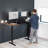 VIVO Single Motor Electric Desk with Push Button Memory Controller-97735788-112376719