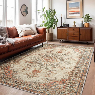 Vintage Look Shag Area Rug