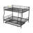 Full XL Over Queen Metal Bunk Bed with Trundle-310049004