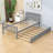 Twin Size Platform Bed Frame with Trundle-1740958625