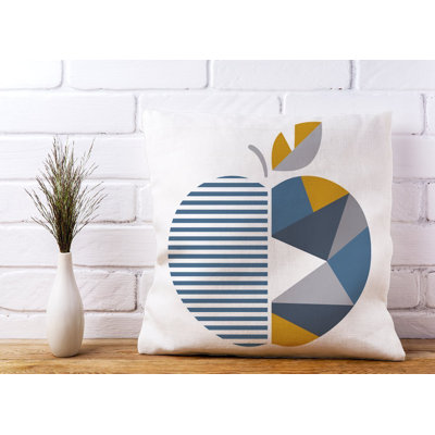 Lucienne Geometric Square Cushion