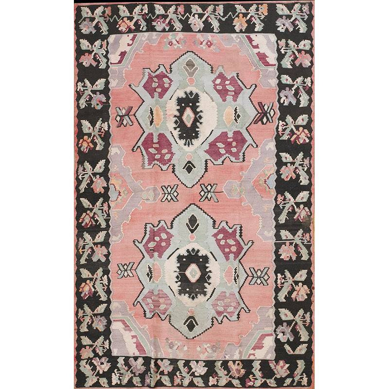 Tapis rétro en laine Anatolian Vintage
