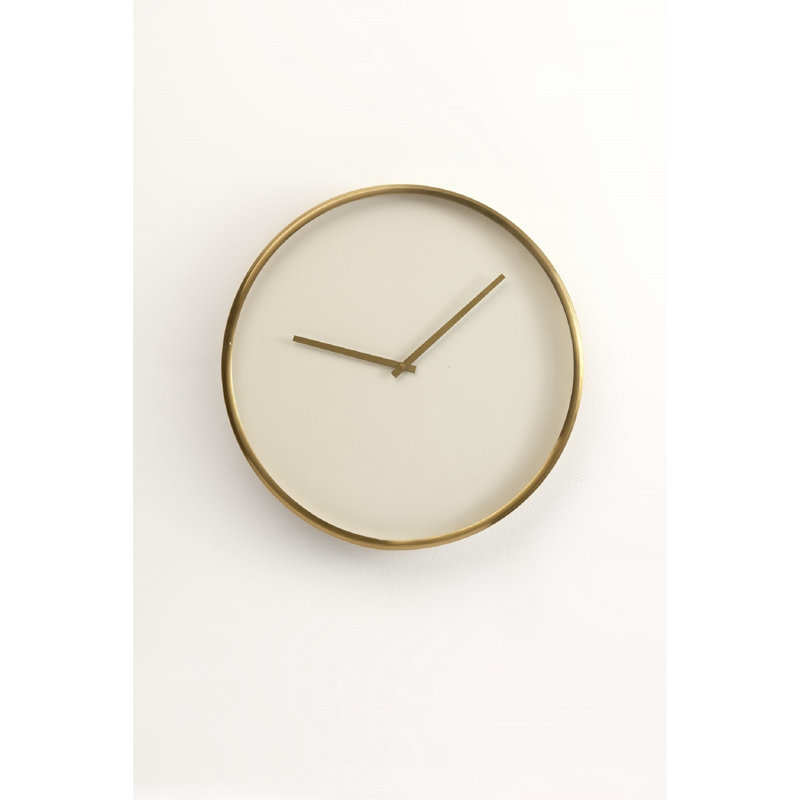 Macsen Metal Wall Clock, Small