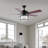 52'' Ceiling Fan with Light Kit