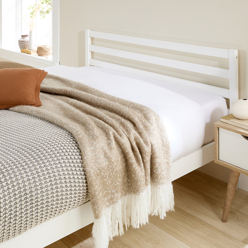 Mareike Bed, Kingsize (5'), White