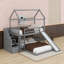 Twin Over Twin Bunk Bed With Slide-82974785