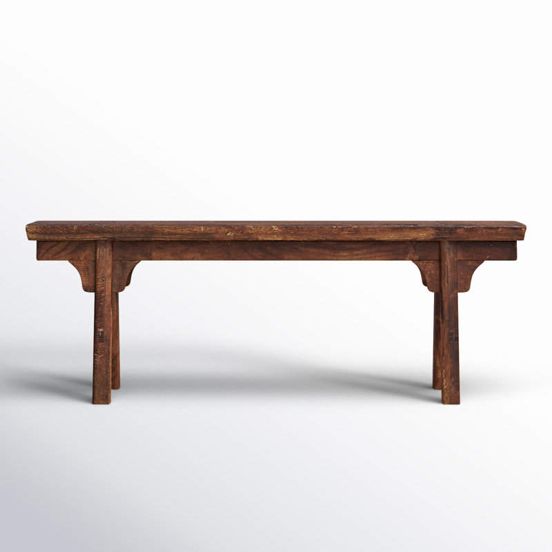 Peasant Solid Wood Dining Bench