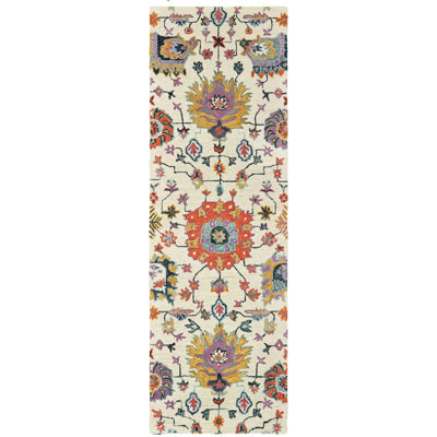 Imogene Wool Floral Indoor Rug